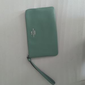 Coach wristlet, never used!
